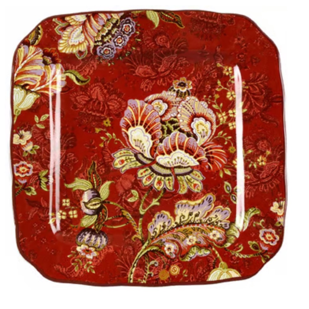 222 Fifth Gabrielle Appetizer Plates Set of three